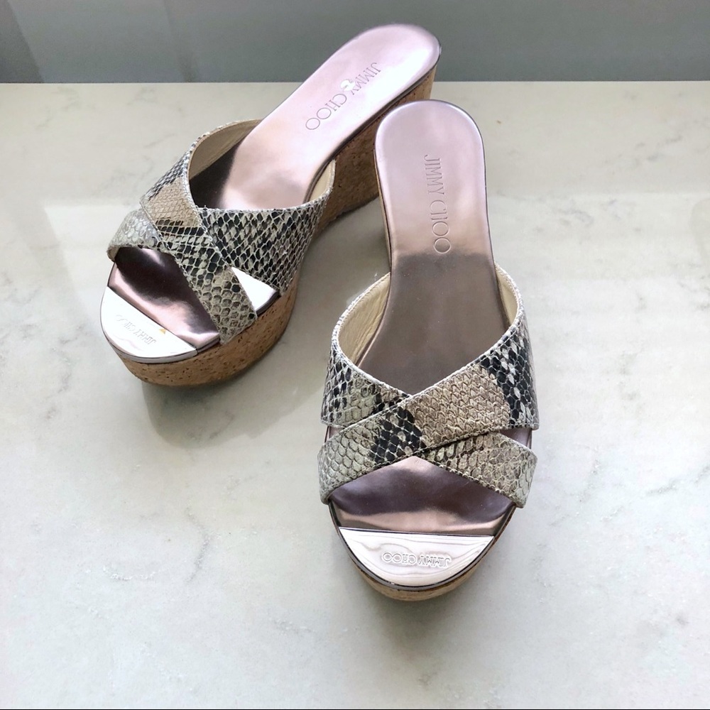 Jimmy Choo Slide Wedge